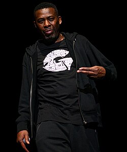 GZA at the 2022 Jiffy Lube Live in Bristow, Virginia