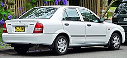 Pre-facelift Mazda 323 Protegé saloon, 1998–2001