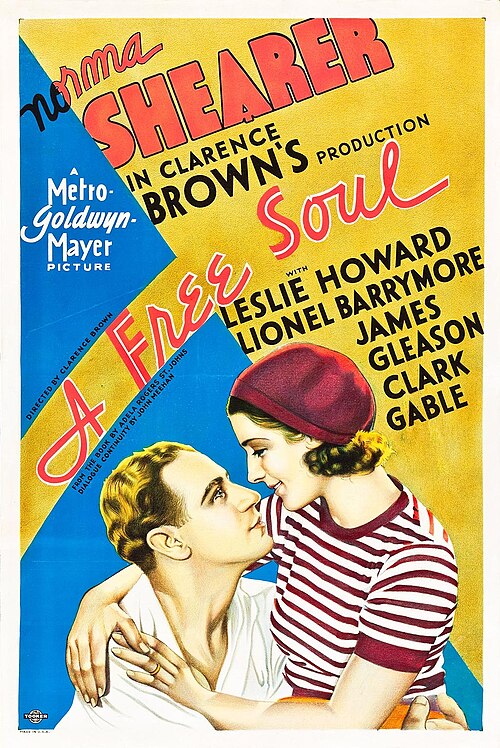File:A Free Soul (1931) film poster.jpg