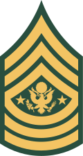1994–2015 for Army Green "Class A" service uniform