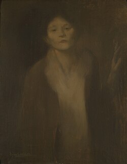 Woman Looking (date unknown), oil on canvas, 81 x 65,3 cm., Museo Nacional de Bellas Artes, Buenos Aires