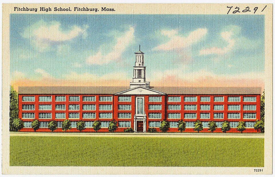 File:Fitchburg High School, Fitchburg, Mass (72291).jpg