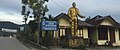 Nommensen statue at the HKBP Church in Dame Saitnihuta, Tarutung, North Sumatra