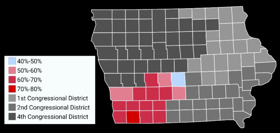 File:Iowa's3rdcongressionaldistrict2016electionresultsbycounty.png
