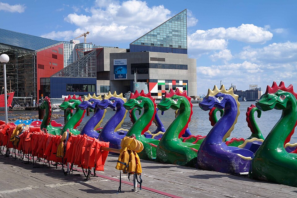 File:Pedal Boats near Harborplace.jpg