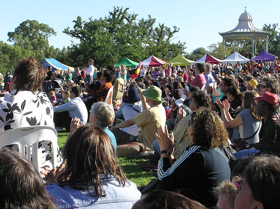 File:Stolen generation apology, Elder Park.jpg