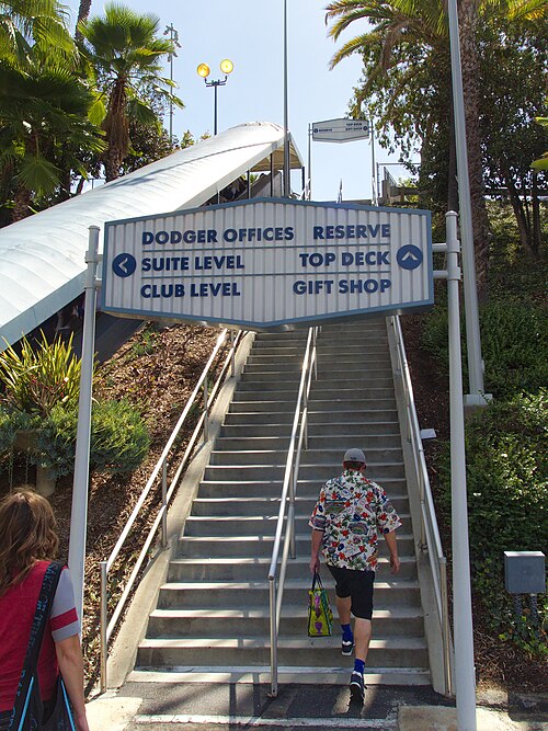 File:Dodger Stadium stairs 2015-10-04.jpg