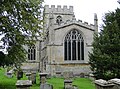 Transitional Decorated-Perpendicular tracery, Edington Priory, Wiltshire