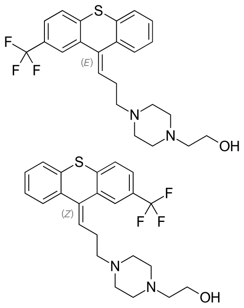 File:Flupentixol structure.svg