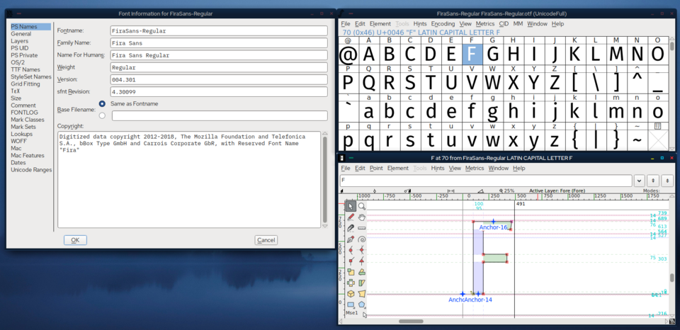 File:FontForge 20200314 screenshot.png