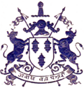 Coat of Arms of Maharana Raj of Dhrangadhra