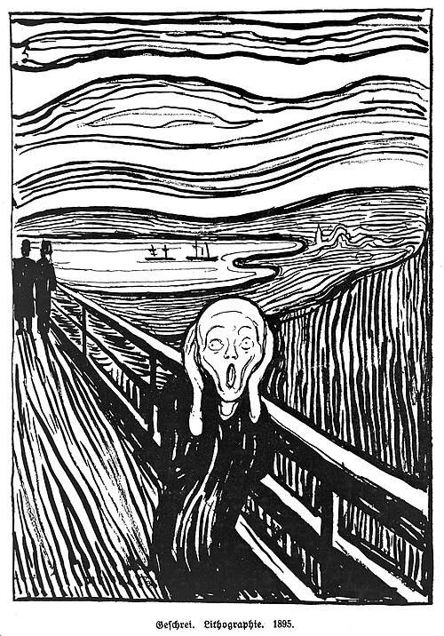 File:"The scream". Wellcome L0011212.jpg