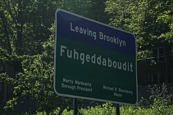 Fuhgeddaboudit sign