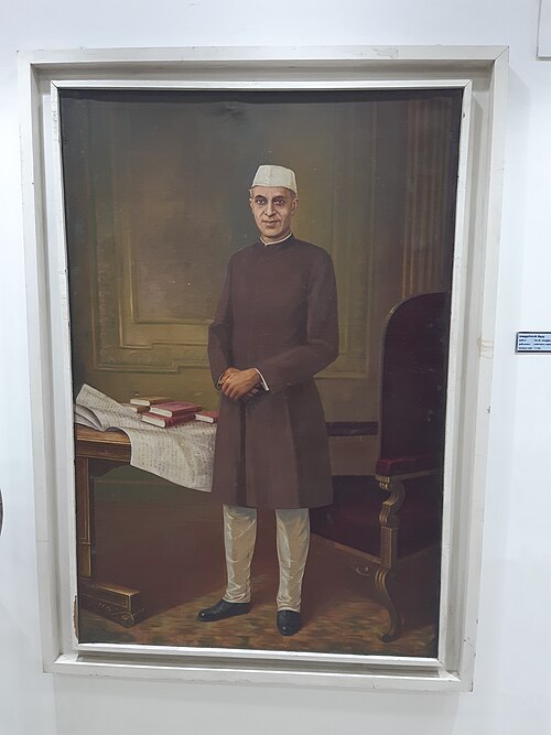 File:Jawaharlal Nehru Painting.jpg