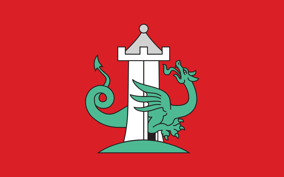 File:POL Żmigród flag 2021.svg