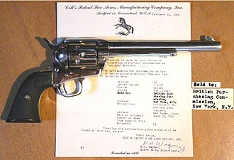 .38 Colt Single Action Battle of Britain 1940