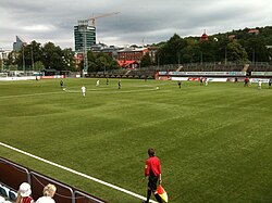 Footballmatch at Valhalla IP.