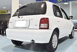Third facelift Nissan March GX (Taiwan)