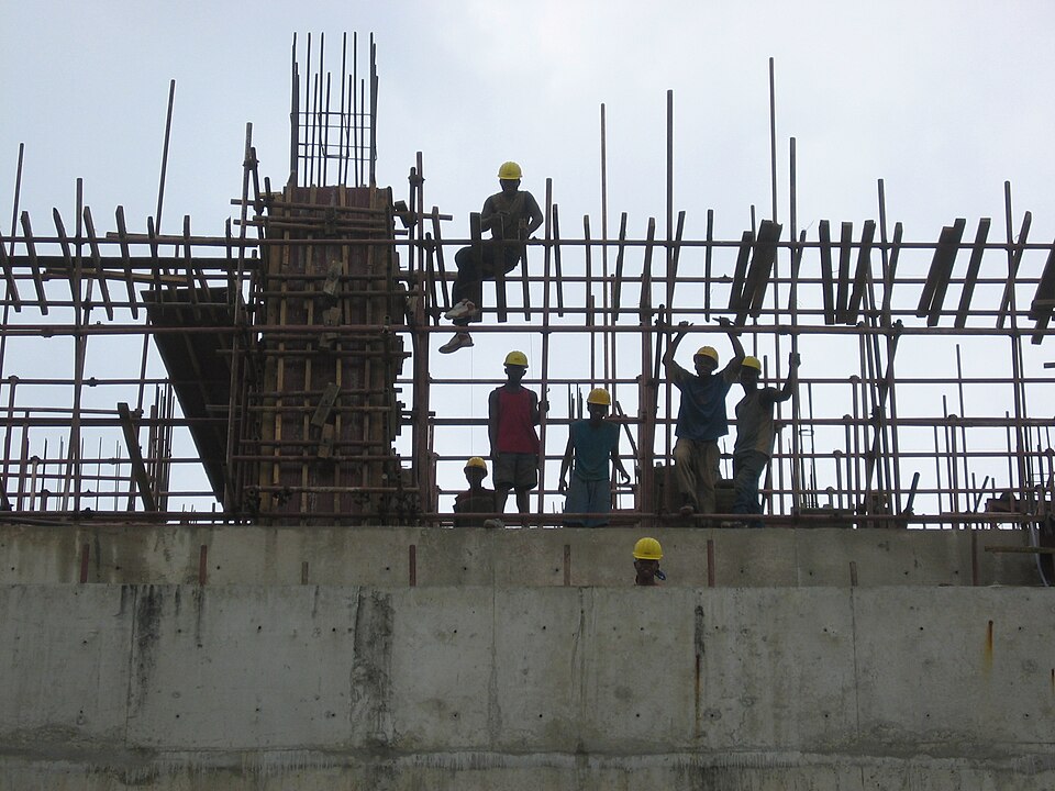 File:Children on Tanzanian building yard.jpg