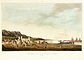 The pirate's cavalry attack the British at Shinas, 2 January 1810