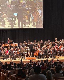 Santa Rosa Symphony performing at Weill Hall, Green Music Center