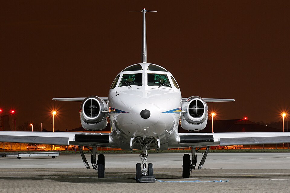 File:Swedish Air Force Sabreliner 40.jpg
