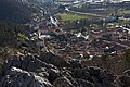 Vipava from above, from the Old Castle