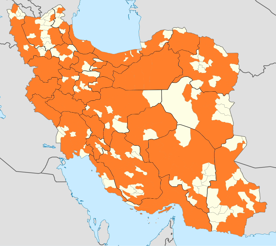File:2025–2026 Iranian protests map v2.svg