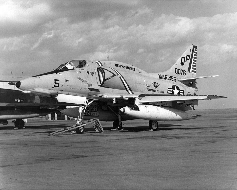 File:A-4E VMA-124 1970s NMNA.jpg