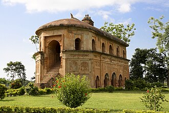 Rang Ghar, a sports-pavilion from Assam, India, built during Ahom kingdom (mid 18th century).