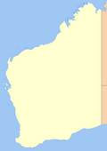 Current location map for WA