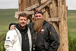 Russell Crowe as a guest of Charlie Allan in Duncarron (2011)