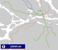 Location on Metro