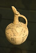 White painted jug (1500–1450 BC)