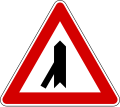 I-29Merging road from the left.