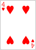 4 of Hearts
