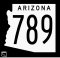 State Route 789 marker