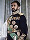 Haile Selassie in full dress uniform, 1970.