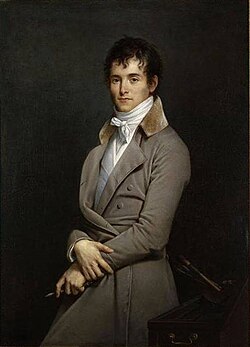 Portrait of Pierre-Narcisse Guérin by Robert Lefèvre