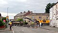 Image 24Worn asphalt concrete being removed before laying a new layer in Roberttown, UK  (from Roadworks)