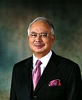 Image 5Malaysia's former Prime Minister Najib Razak was found guilty in the corruption trial over the multi-billion-dollar 1MDB scandal. He is currently serving his sentence in Kajang Prison. (from Political corruption)
