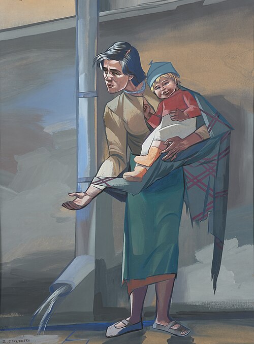 File:Zofia Stryjeńska, Żebraczka z dzieckiem.jpg