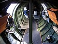 Rear interior of a B-17