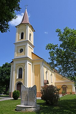 A Roman Catholic Church in Felsorajk, Hungary