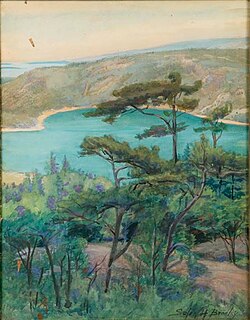 Eagle Lake, Acadia, Maine by Susan Hinckley Bradley