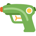 Drawing of a water pistol