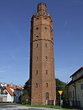 Old water tower in Biała Piska