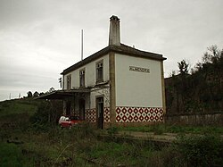 Almendra former train station