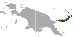 Map of range