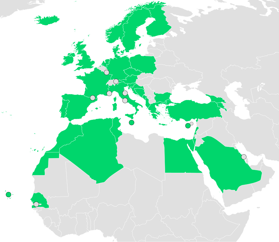 File:Countries in which Transavia France operates.svg